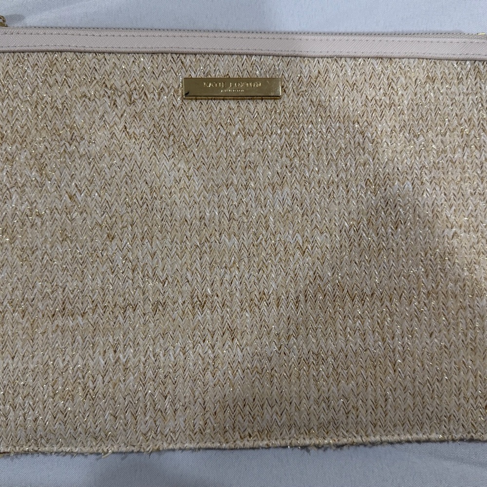 Chic Beige Clutch by Katie Liston